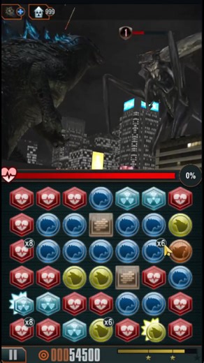 Godzilla Smash3 - Godzilla vs MUTO Game