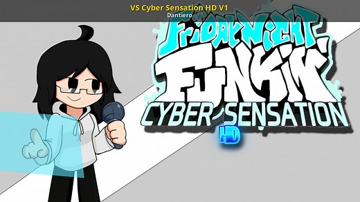 VS Cyber Sensation HD V1 Mod for Friday Night Funkin' | FNF Mods