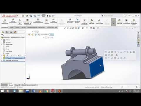 tutorial de solidworks como hacer un ensamble...facil