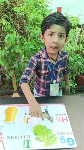 Ruthwik | Kids Letter Identification with Picture Activity | Rise Play School, Kakinada