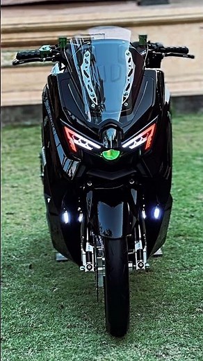 Unrivaled Fierce & Intimidating BLACK 🌚▪️PROPER Hedon Modification▪️🌚 New 2026 Yamaha NMAX