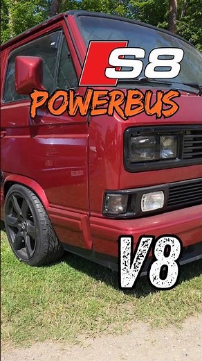 S8 Powerbus AUDI V8 | VW T3 Bus #automobile