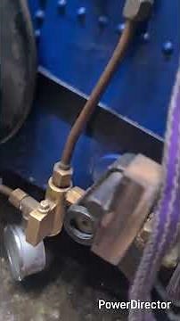 High pressure steam boiler injector. First on engine test!