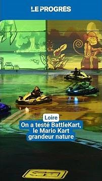 On a testé BattleKart, le Mario Kart grandeur nature dans la Loire