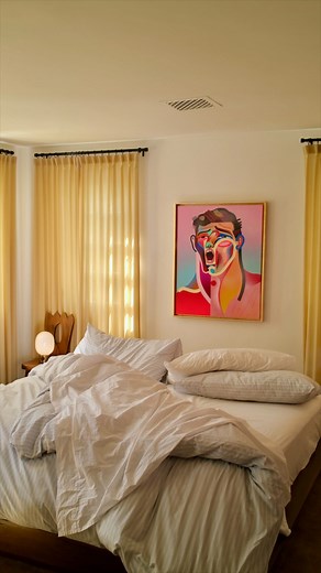 It took us 3 months to renovate our bedroom, and even though we’re not completely done designing this space yet, it’s quickly become our sanctuary 🥹🥹 we always have the best chats about life in bed. #homedecor #bedroomdesign #morningroutine #yummertime | Yummertime