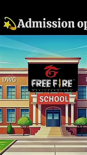 free fire school🤪😍😙