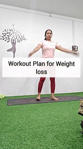15K views · 262 reactions | Weight loss workout plan . . #yogadaily #practicedaily #workoutday #doityourself #onlineyogaclass #joinme | Aarogyam Yoga Studio | Facebook