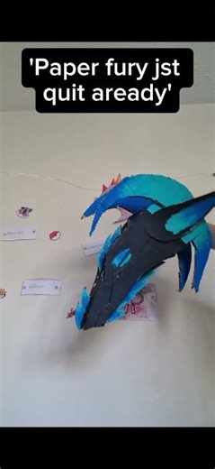 There is so many more as well #baldveil #doodleiswatchingyou #dragonpuppetarmy #paperdragon