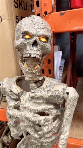 SPOOKY SCARY SKELETONS | HOME DEPOT HALLOWEEN | #Halloween #Haunted #skeleton #Horror #Scary #13