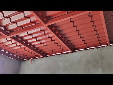 #cómo fabricar un #techado paso a paso de 5m. x 5.5m.#galvateja