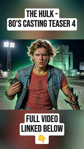 What If HULK Was Filmed in the 1980s - Teaser 4