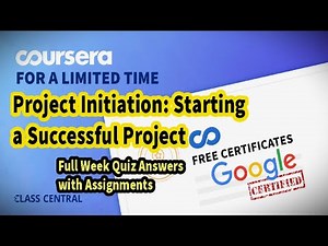 Project Initiation: Google Project Management | Coursera All Answer| Google Professional Certificate