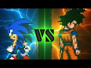 Sonic vs Goku (Part 1)