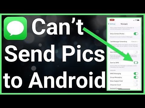 How To Fix iPhone Can't Send Pictures To Android
