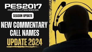 Pes 2017 New English Commentary Callname Update 2024 For All Patches Download Install Yosfx Multimaker Mp3 & Mp4 Download - clip.africa.com
