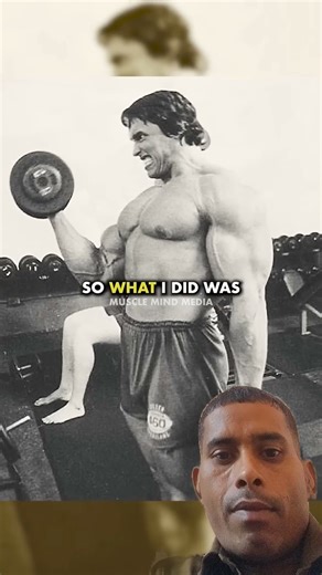 Arnold used this curl technique better bicep 💪😯#shorts#new#workout#gym#motivation