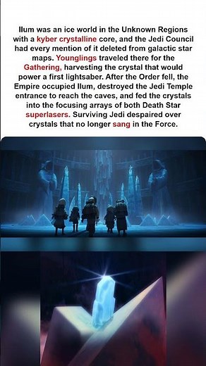 The Empire Harvested the Jedi's Sacred World to Create Their Super Weapon #starwars