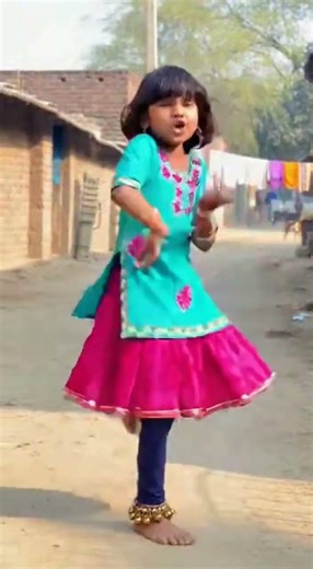 Indian Village Dance Girl Energetic Traditional Dance in Sunny Village Road Desi Dance 2026