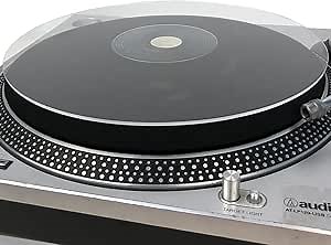 Acrylic Turntable Mat - Acrylic Slipmat for Vinyl LP Record Players - Improves Sound Quality & Provides Tighter Bass - Anti Static Platter mat (Clear Transparent)