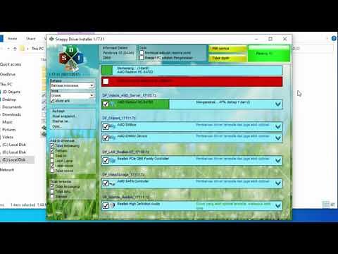 26# Install Driver Windows 10 64 dan 32 bit Menggunakan Snappy Driver
