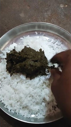 homade chutney and rice 💥