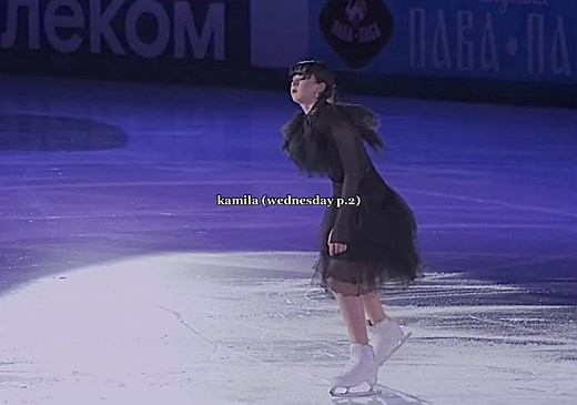 teenage goo goo muck #figureskating #skating #iceskating #kamilavalieva #kamila #wednesday #wednesdayaddams #wednesdaynetflix #googoomuck #jennaortega #wednesdaydance