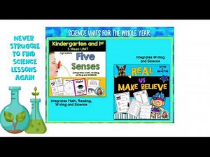 Kindergarten & 1st Grade Science Curriculum Lesson Plans