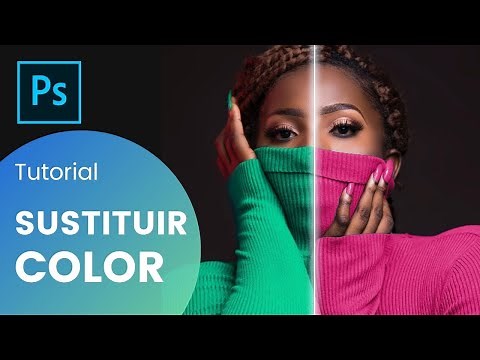 😱 How to CHANGE COLORS with ADOBE PHOTOSHOP 2021 (EASY and FAST) 🟢🟣
