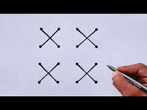How to draw beautiful drawing from XXXX letter | Letter Art Tutorial