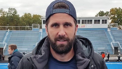 CVCA boys soccer head coach Nick Thompson speaks after winning regional championship
