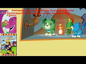 Anniversary Stream For Barney Everyone Is Special And Fireman Sam Brave New Rescues DVD’s