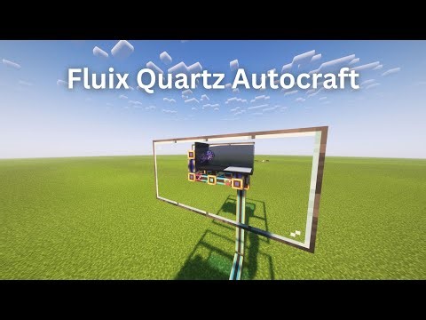 AE2 Fluix Crystal Autocraft