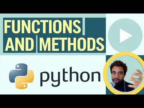 Functions and Methods in Python