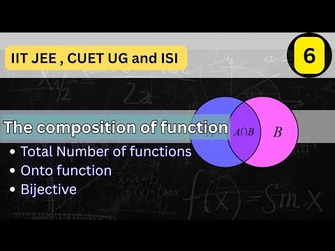 Composition of functions | gof(x) and fog(x) | IIT JEE | Cuet UG Mathematics