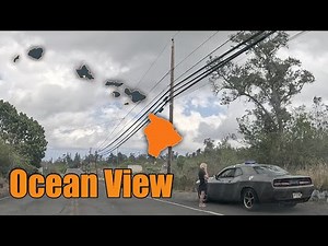 RELAX while driving around Ocean View Hawaii