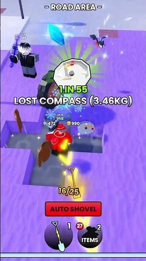 The most powerful item in the snow map! #roblox 😱😱