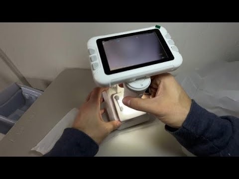 Kids microscope unboxing and setup. Fun science toy!