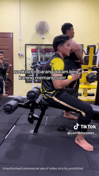 Workout Essentials in the Yellow Bag