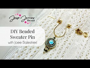 Accessorize Your Sweaters! DIY Sweater Pin
