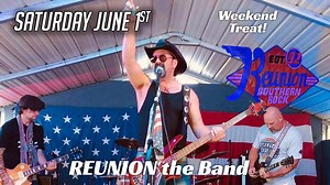 REUNION the band at the Branch House this Saturday June 1st . . . What a Weekend . . . Don't Miss It . . . Get Your Tickets Here -> https://branchhousetavern.ticketspice.com/6-1-24reunion | Branch House