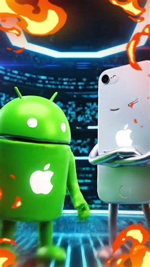 Android vs iPhone: Perang Saudara Dimulai!🔥 #shortvideo #smartphone #tech #technology