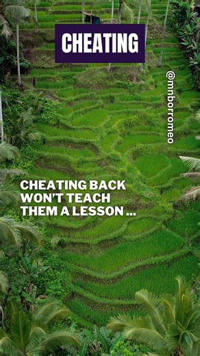 CHEATING: Cheating back 💔 … If this resonated with you 👇 𝐍𝐀𝐕𝐈𝐆𝐀𝐓𝐈𝐍𝐆 𝐈𝐍𝐅𝐈𝐃𝐄𝐋𝐈𝐓𝐘 This book isn’t polite. It isn’t soft. It’s real. It names betrayal for what it is—and gives you back your clarity, your anger, your power. 📕 Navigating Infidelity – https://amzn.to/3HBjXfb 𝐀𝐮𝐭𝐡𝐨𝐫 𝐨𝐟 𝐭𝐡𝐢𝐬 𝐛𝐨𝐨𝐤. Amazon Associate—may earn from qualifying purchases. | M.N. Borromeo