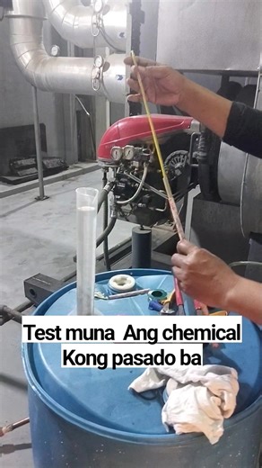 Lithium bromide test for chiller #chemical #chiller #ofwlife | Sankay Dexter