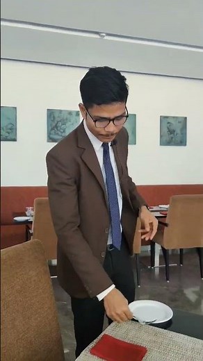 Taj hotel table setup. #hotel_management #tajhotels