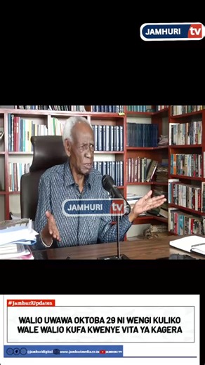 Mzee Warioba: Kufa kwa Watu Katika Vita ya Kagera