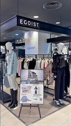本日3/19(木)横浜ビブレLIMITED STOREがOPEN致しました🏢✨沢山のお客様のご来店スタッフ一同心よりお待ちしております🫶#egoist #エゴイスト #横浜ビブレ #横浜