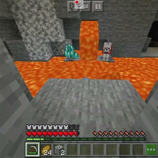 Minecraft diamond and wolf #Minicraft