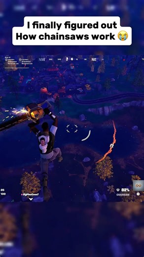 I’ve Never Used Chainsaws Before 😭 #fortnite #fortnitememes #viral #shorts