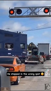 6.9K views · 49 reactions | People love to pull up and stop on the tracks. I never pull up to train tracks unless I can clearly move past them. #fyp #trending #viral #FreedomChasers #reaction #parody #funny #comedy #lol #haha #wild #train #traintracks #omg | Freedom Chasers | Facebook