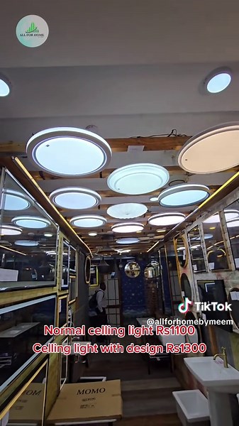 Stylish LED Ceiling Lights Starting at Rs 1100